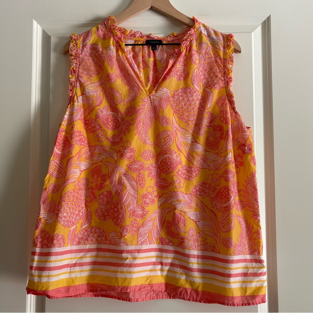 Talbots Lightweight Sleeveless Top